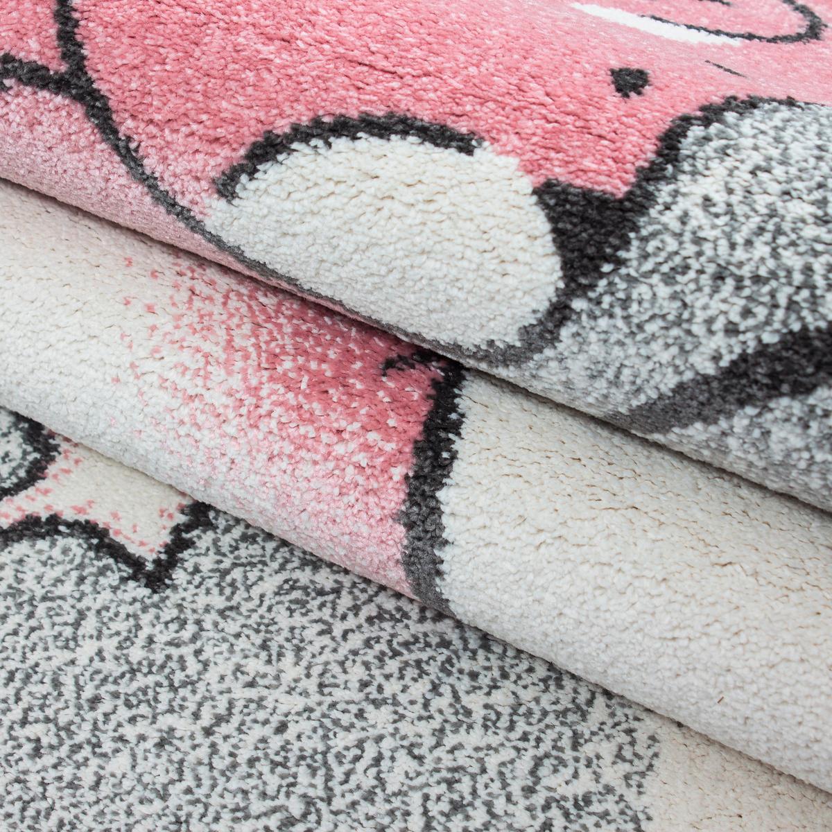 Kinderteppich Kids - Pink, Trend, Textil (140/200cm) - Ben'n'jen