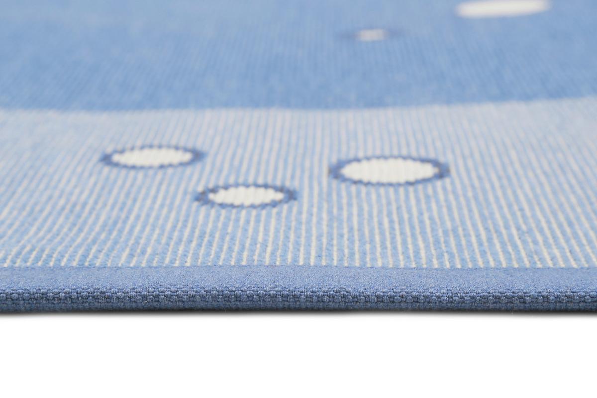 Kinderteppich Blau, Bxl: Ca. 160x230 Cm - Blau/Pastellblau, Trend, Textil (160/230cm) - Esprit