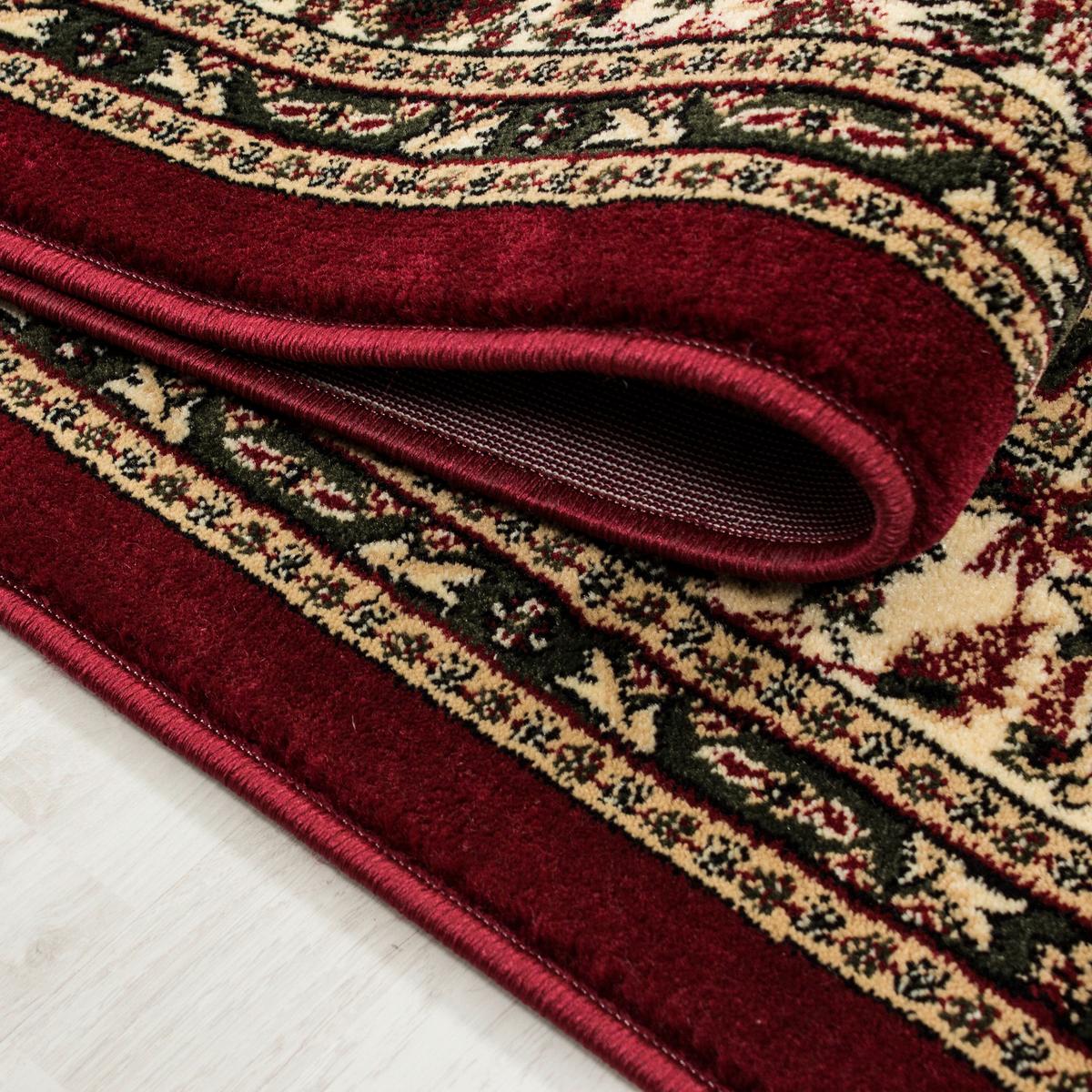 Webteppich Rot Marrakesh 200x290 cm - Rot/Multicolor, KONVENTIONELL, Textil (200/290cm) - Ayyildiz 