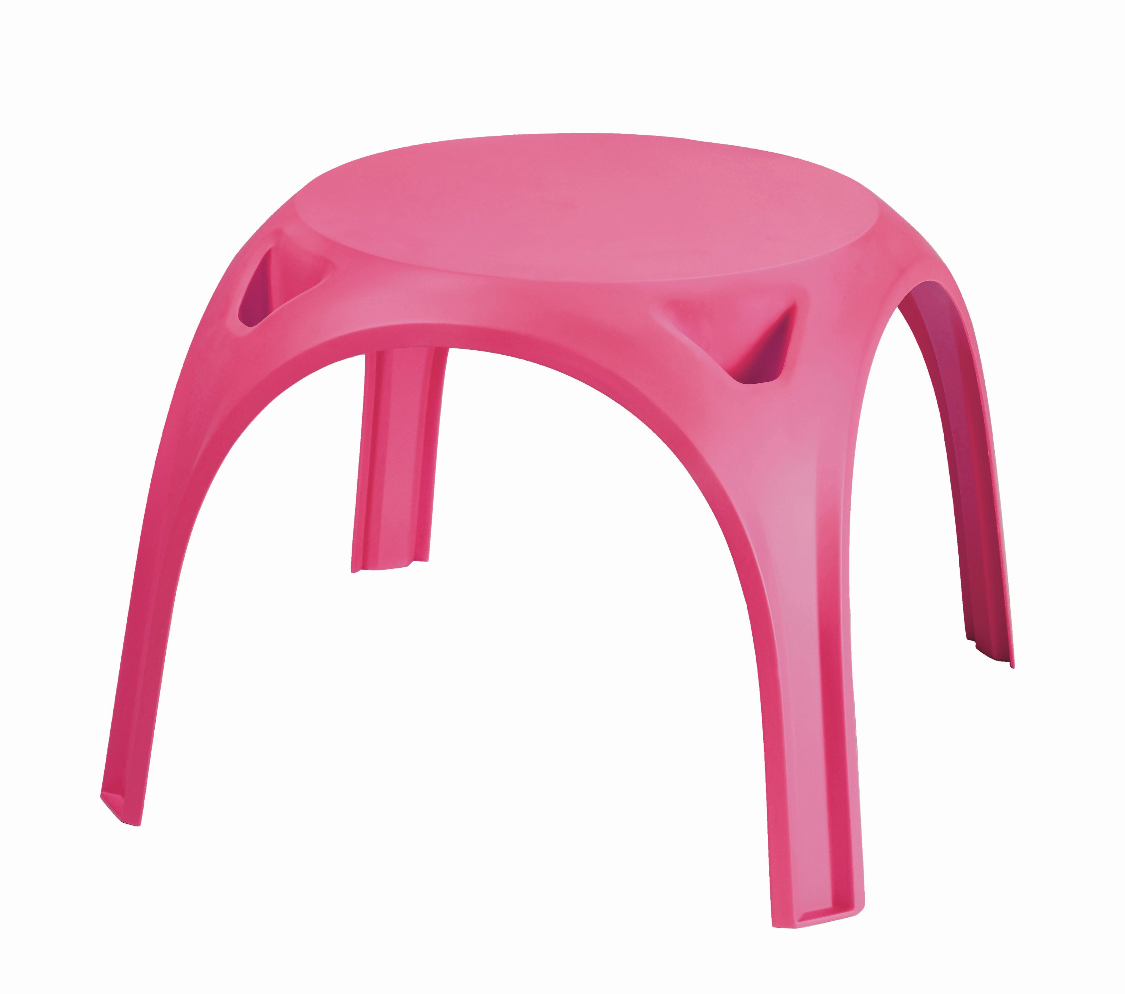 ZÁHRADNÝ STÔL KIDS TABLE - pink, Modern, plast (64/48/64cm) - Mömax