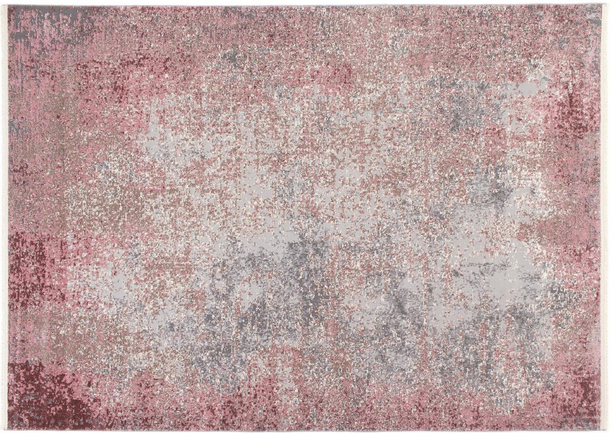 Webteppich Saint Creme/Rosa 133x190 cm - Creme/Rosa, Design, Textil (133/190cm) - Novel