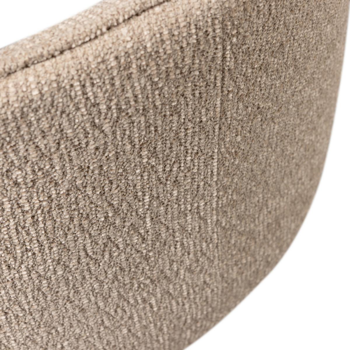 Armlehnstuhl Marten Sandfarben B: 70cm - Sandfarben, MODERN, Textil/Metall (70/90/66cm) - Livetastic