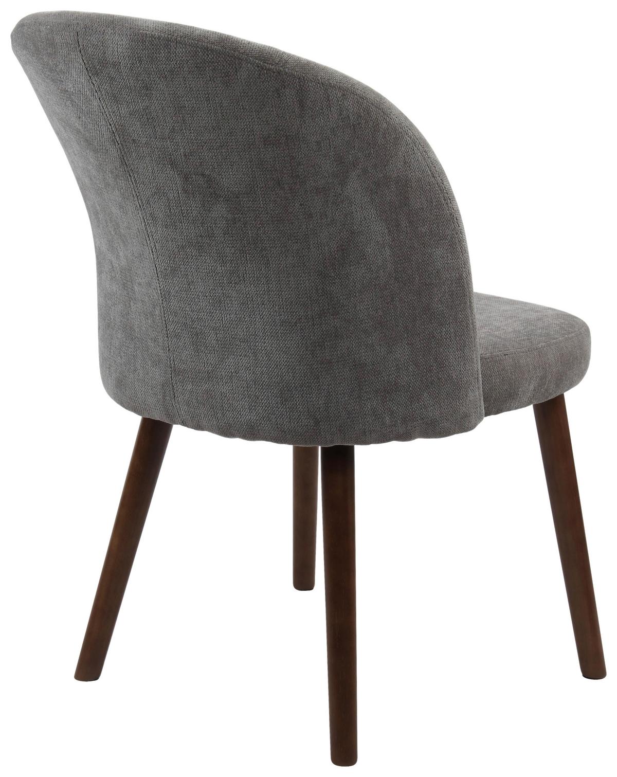 Stuhl Tampere Grau B: 53 cm - Eichefarben/Grau, MODERN, Holz/Textil (53/87/58cm) - Livetastic