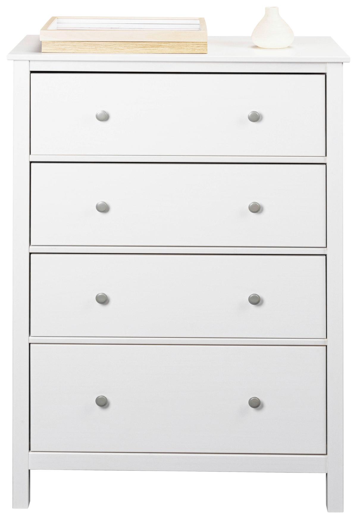 Kommode Chilly Home - Weiß, Design, Holz (82/120/39,5cm) - Livetastic