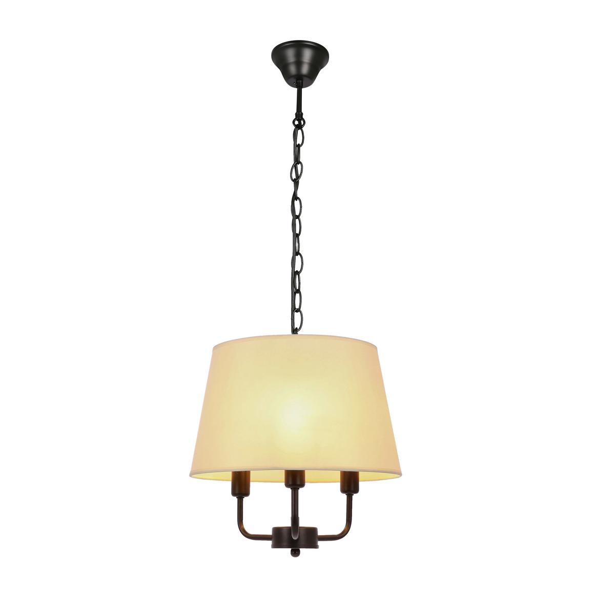 Pendelleuchte 31-01351 Pasteri - Goldfarben/Schwarz, KONVENTIONELL, Metall (32.5/32.5/110cm)