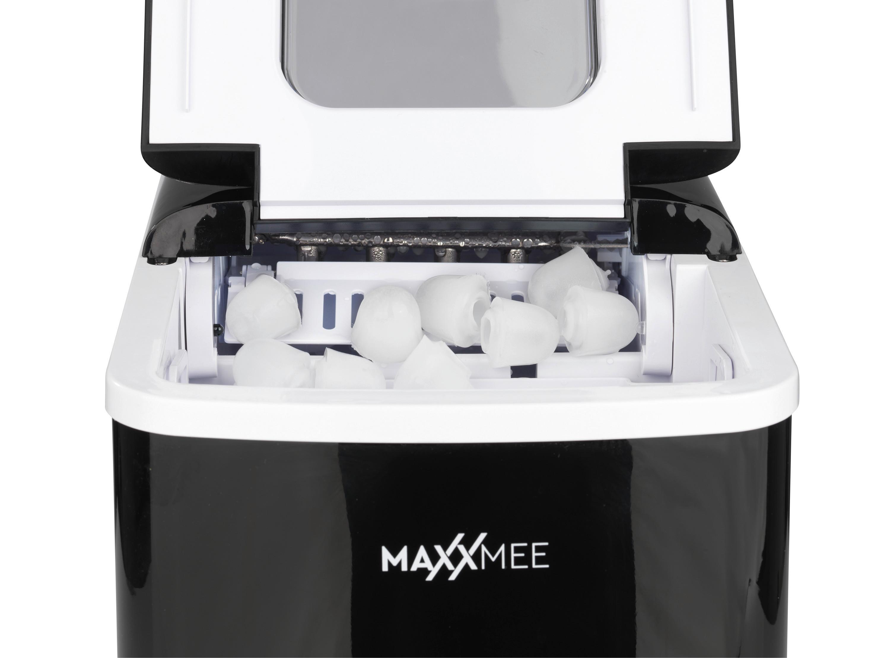 Eiswürfelmaschine Maxxmee 120w Schwarz - Schwarz, Basics, Kunststoff (31,5/22,9/29,0cm) - TV - Unser Original