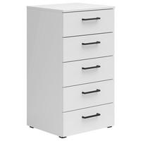 Komoda MULTISTAURAUM š: 45 cm - čierna/biela, Modern, kompozitné drevo/plast (45/83/40cm)