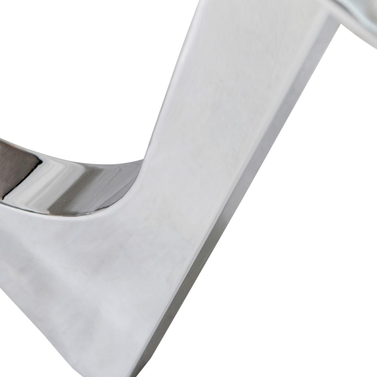 TISCHGESTELL Tablo Chromfarben B: 79cm - Chromfarben, MODERN, Metall (79/72/10cm) - Livetastic