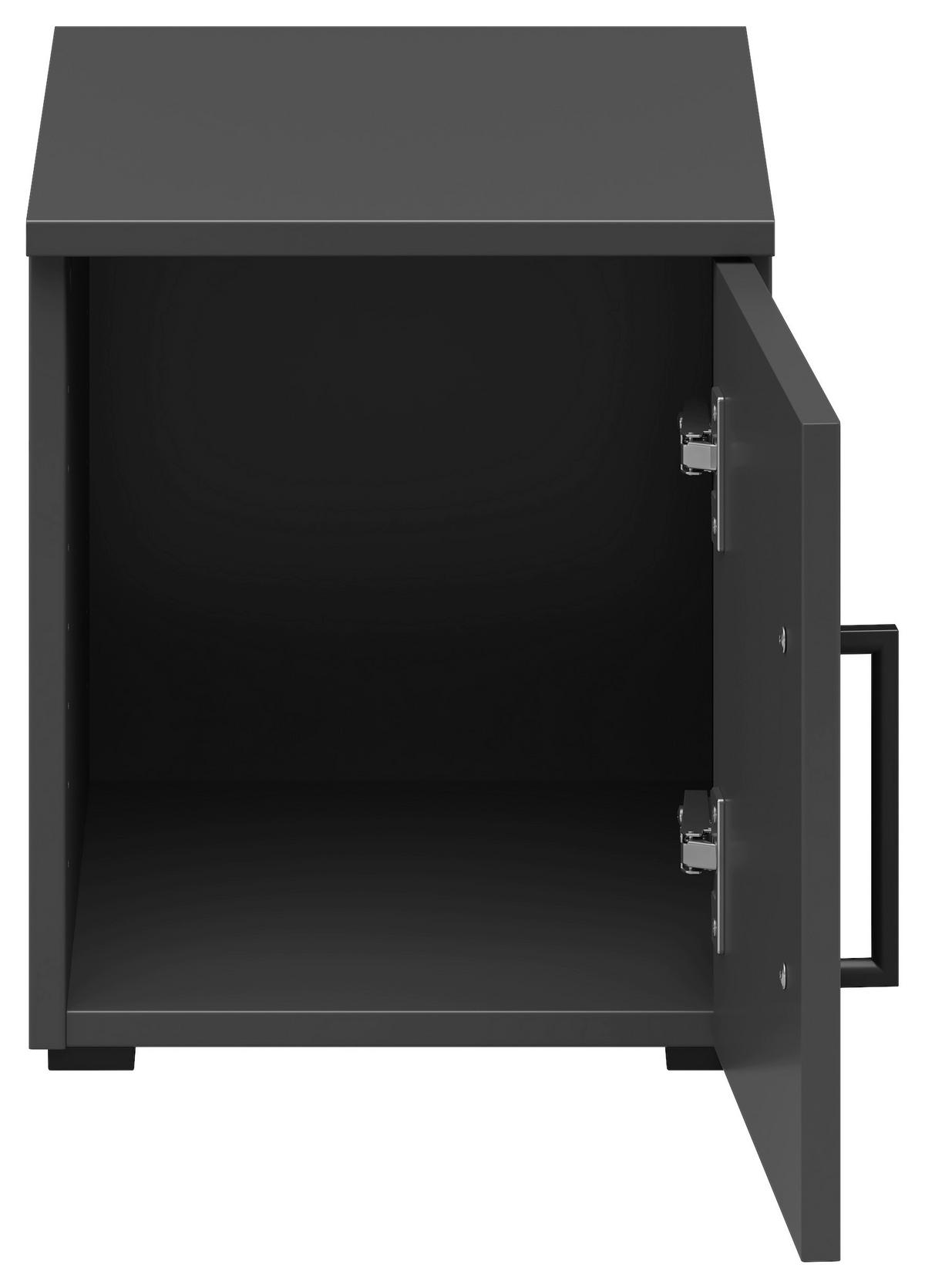 Szekrényrátét Multistauraum - grafitszürke, Modern, faalapú anyag (30/35/40cm) - Carryhome