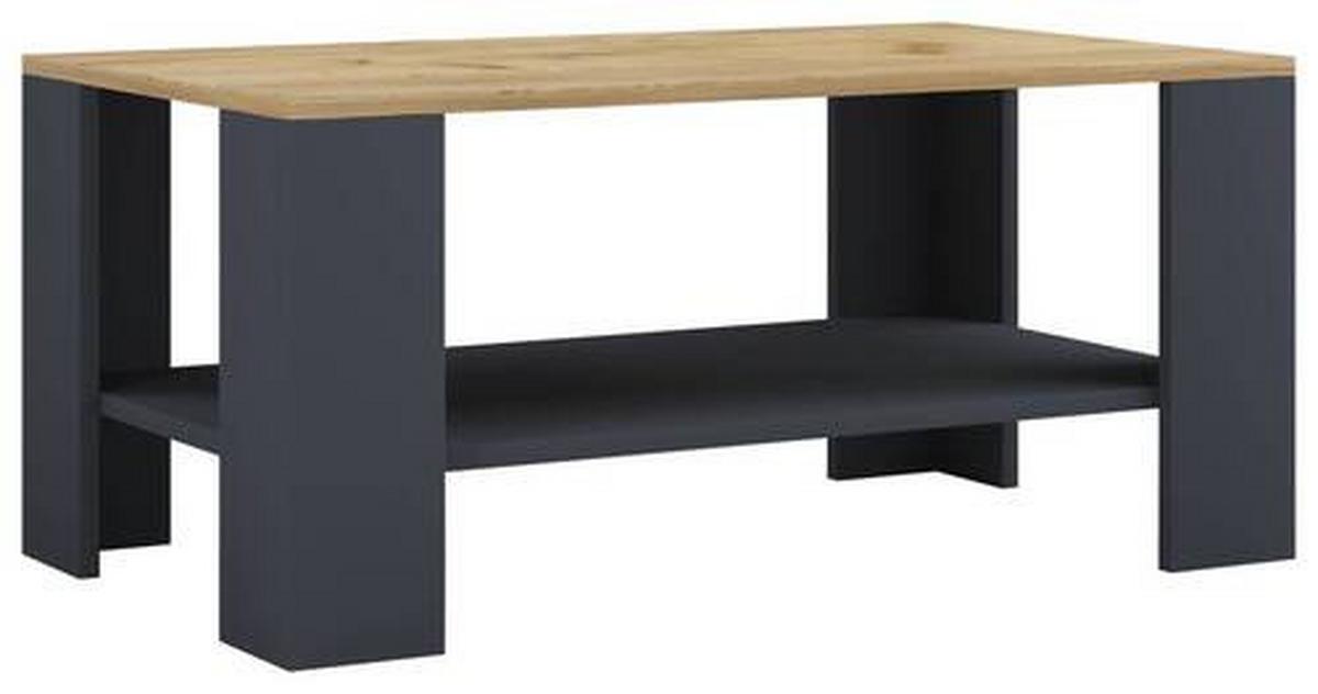 Konferenční stolek Dalus, antracitový - antracitová, Moderní, kompozitní dřevo (90/53/41cm) - MID.YOU