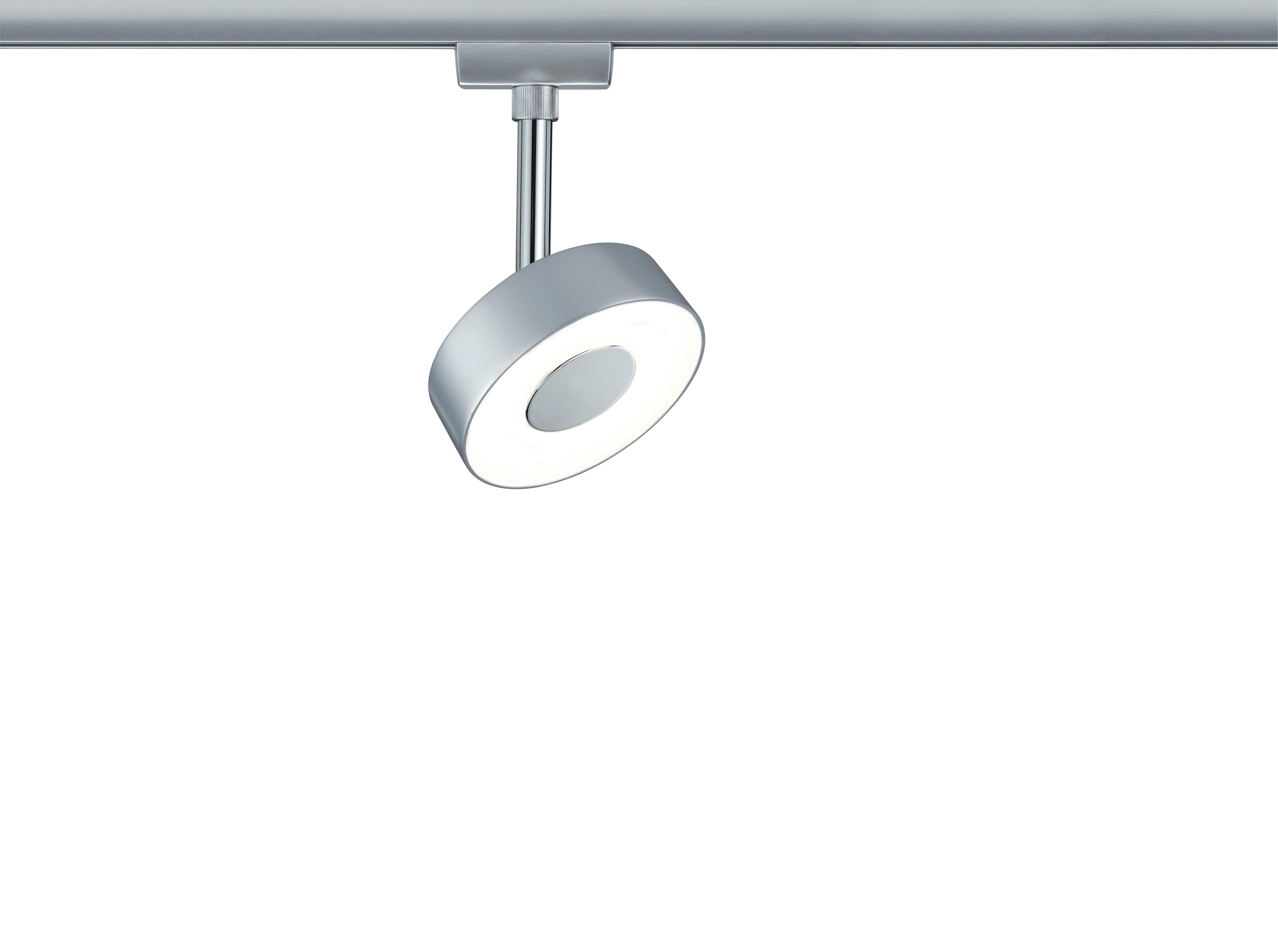 Schienensystem Urail Strahler 95271 LED-Spotkopf Schwenkbar - Chromfarben, Basics, Kunststoff/Metall (9,8/14,7/5cm) - Paulmann