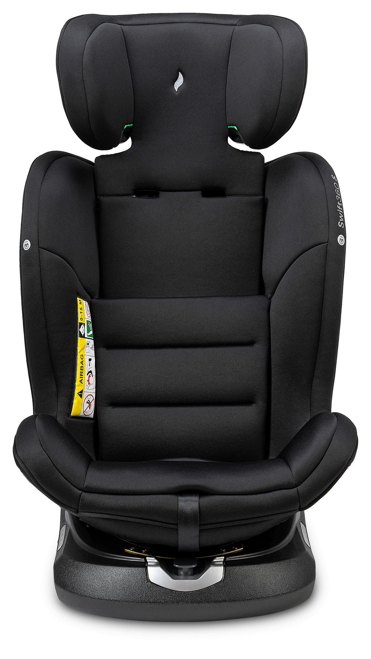 Reboarder-kindersitz Swift360s - Schwarz, Basics, Kunststoff/Textil (44/60/50cm) - Osann