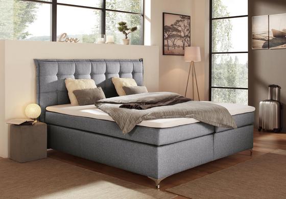 Boxspringbett mit Topper 180x200