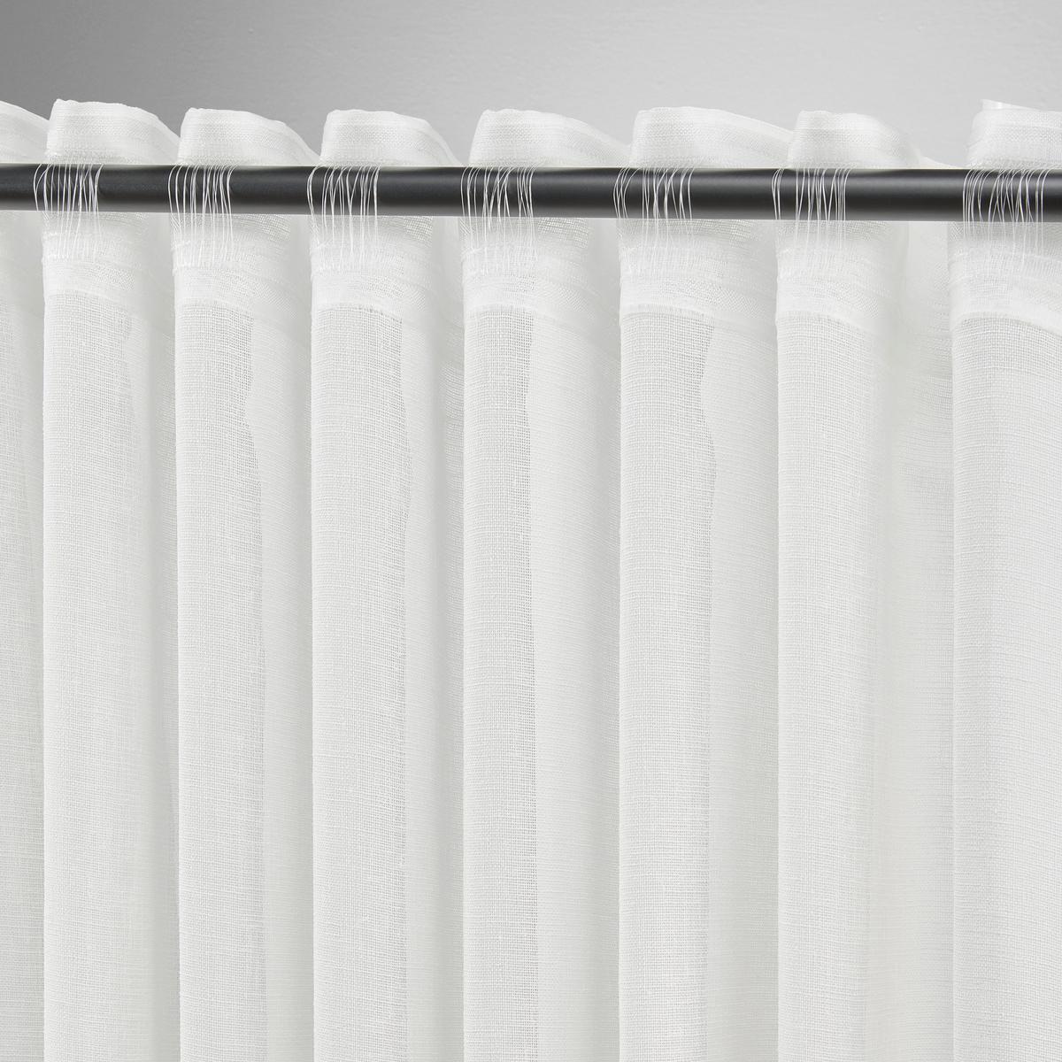 KUSOVÁ ZÁCLONA SIGRID STORE 1 - biela, Konventionell, textil (300/145cm) - Premium Living