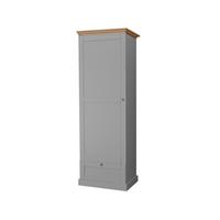Garderobenschrank Binz Eichefarben B: 60 cm - Eichefarben/Grau, Design, Holzwerkstoff (60/180/35cm) - MID.YOU