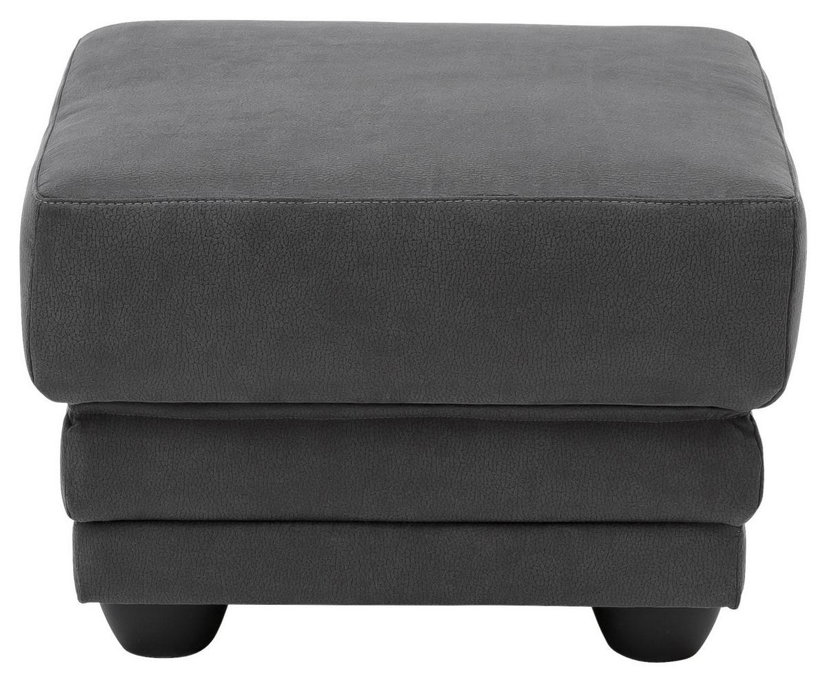 Hocker Nebolo - Anthrazit/Schwarz, Design, Textil (65/46/65cm) - Livetastic
