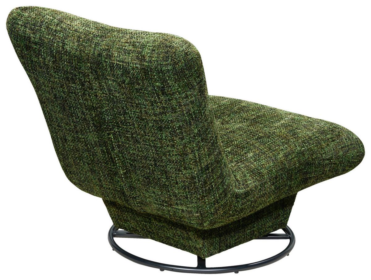 Sessel Maranello Dunkelgrün B: 96 cm - Dunkelgrün/Schwarz, KONVENTIONELL, Textil (96/75/93cm) - MID.YOU