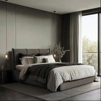 Polsterbett Beli Braun Lf: 140x200 Cm - Schwarz/Braun, MODERN, Holz/Holzwerkstoff (140/200cm) - MID.YOU