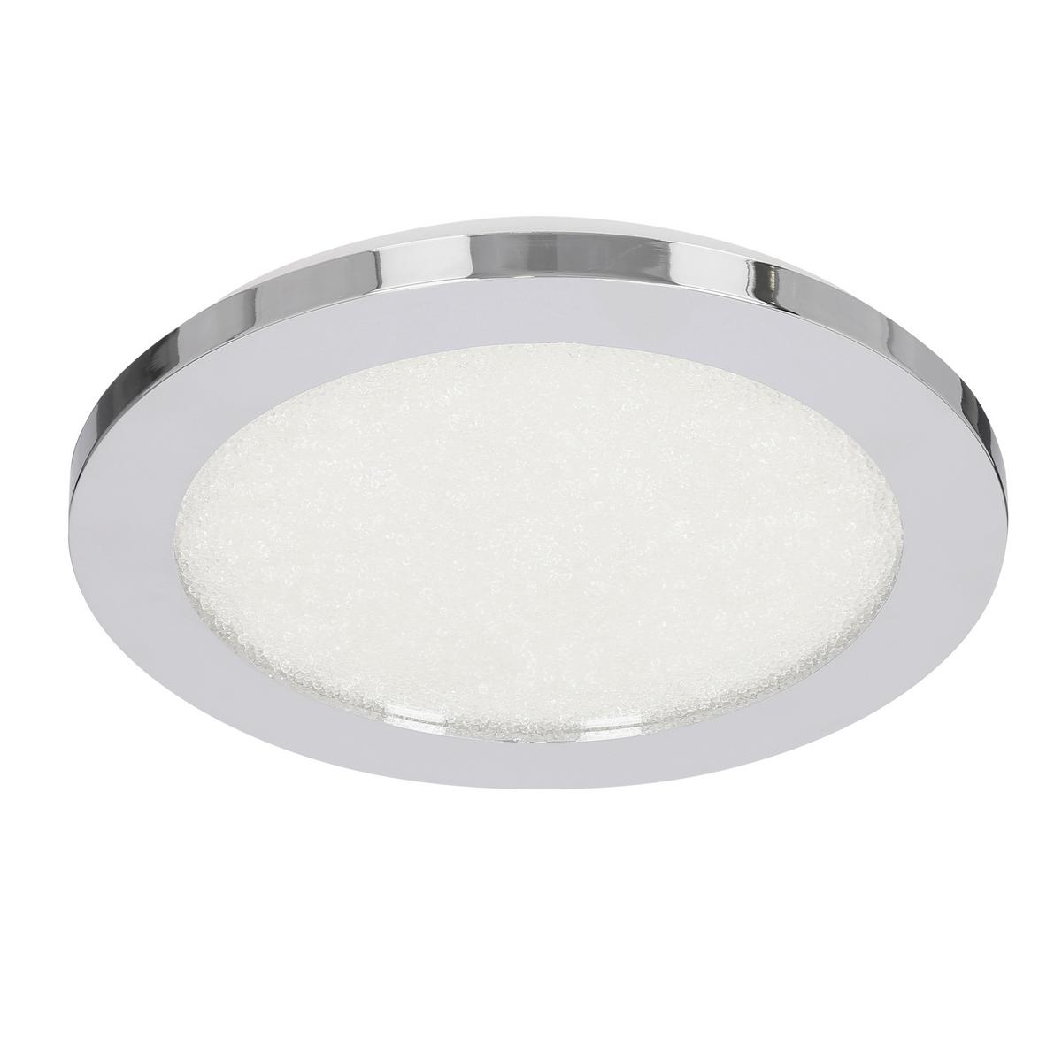 Led-deckenleuchte 10-67401 Pixel - Chromfarben, KONVENTIONELL, Kunststoff (22.5/22.5/2.7cm)