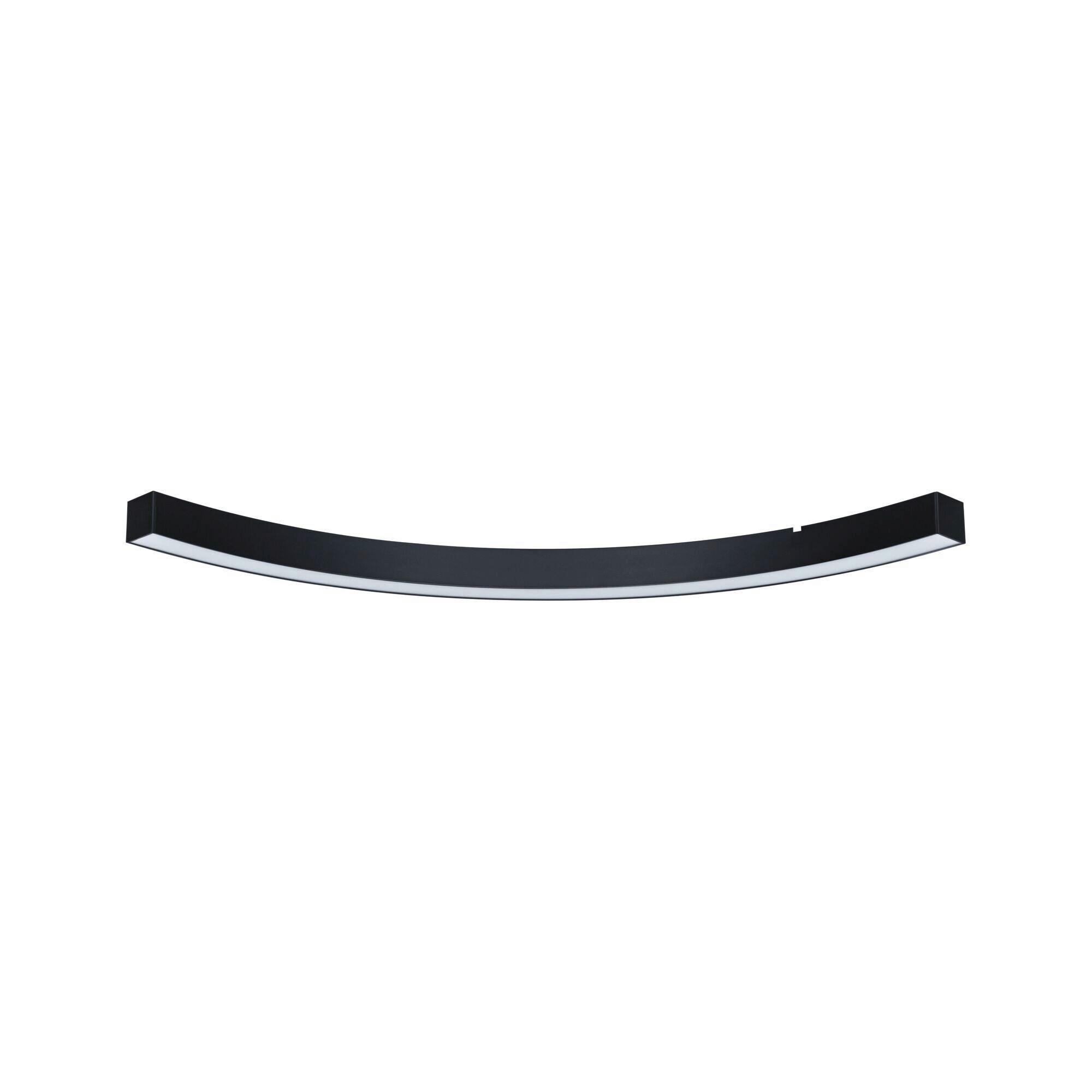 Schienensystem-Verbinder Linion Schwarz B: 53,5 cm