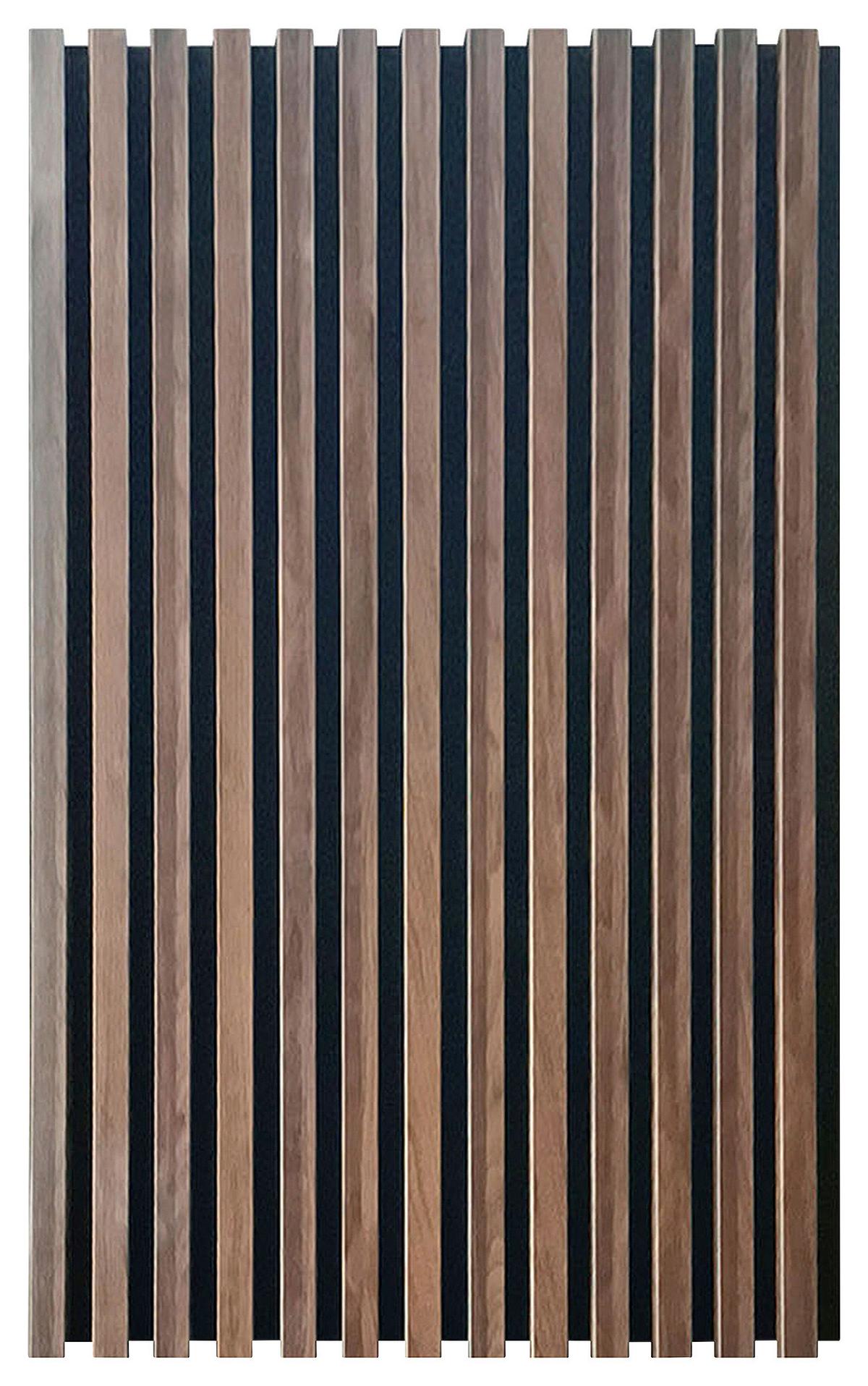 Akustikpaneel Josef - Walnussfarben, MODERN, Holzwerkstoff/Kunststoff (90/60/2cm)