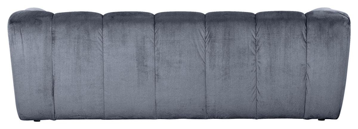 Bigsofa Sabea Petrol B: 220 Cm - Petrol/Schwarz, KONVENTIONELL, Textil (220/67/106cm) - MID.YOU