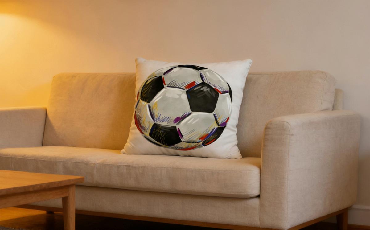 ZIERKISSEN KUSCHELKICK - Schwarz, MODERN, Textil (40/40cm) - Luca Bessoni