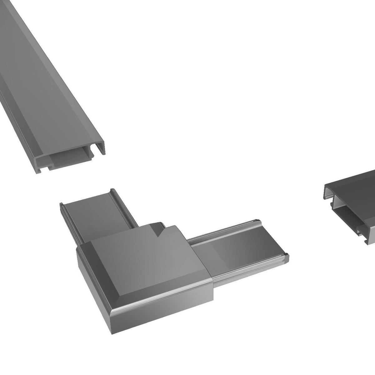 Fliegengitter Fenster 130x150 Cm Anthrazit - Anthrazit, Basics, Metall (130/150cm)