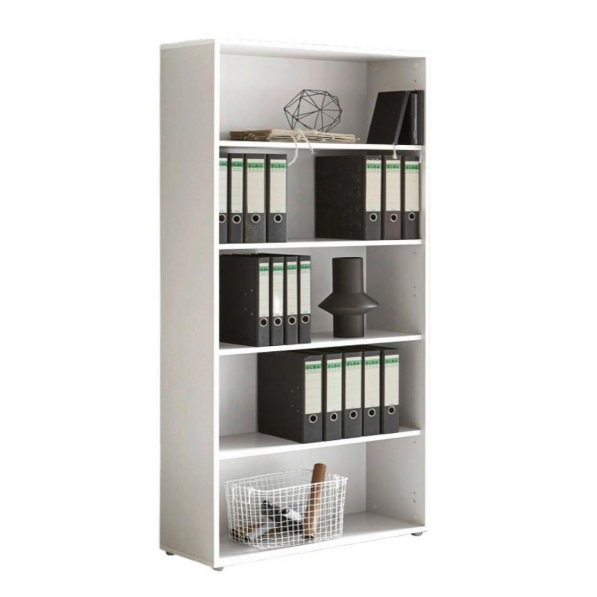 Aktenschrank Office Edition Weiß B: 337,6cm - Weiß, MODERN, Holzwerkstoff (337,6/185,6/33cm) - MID.YOU