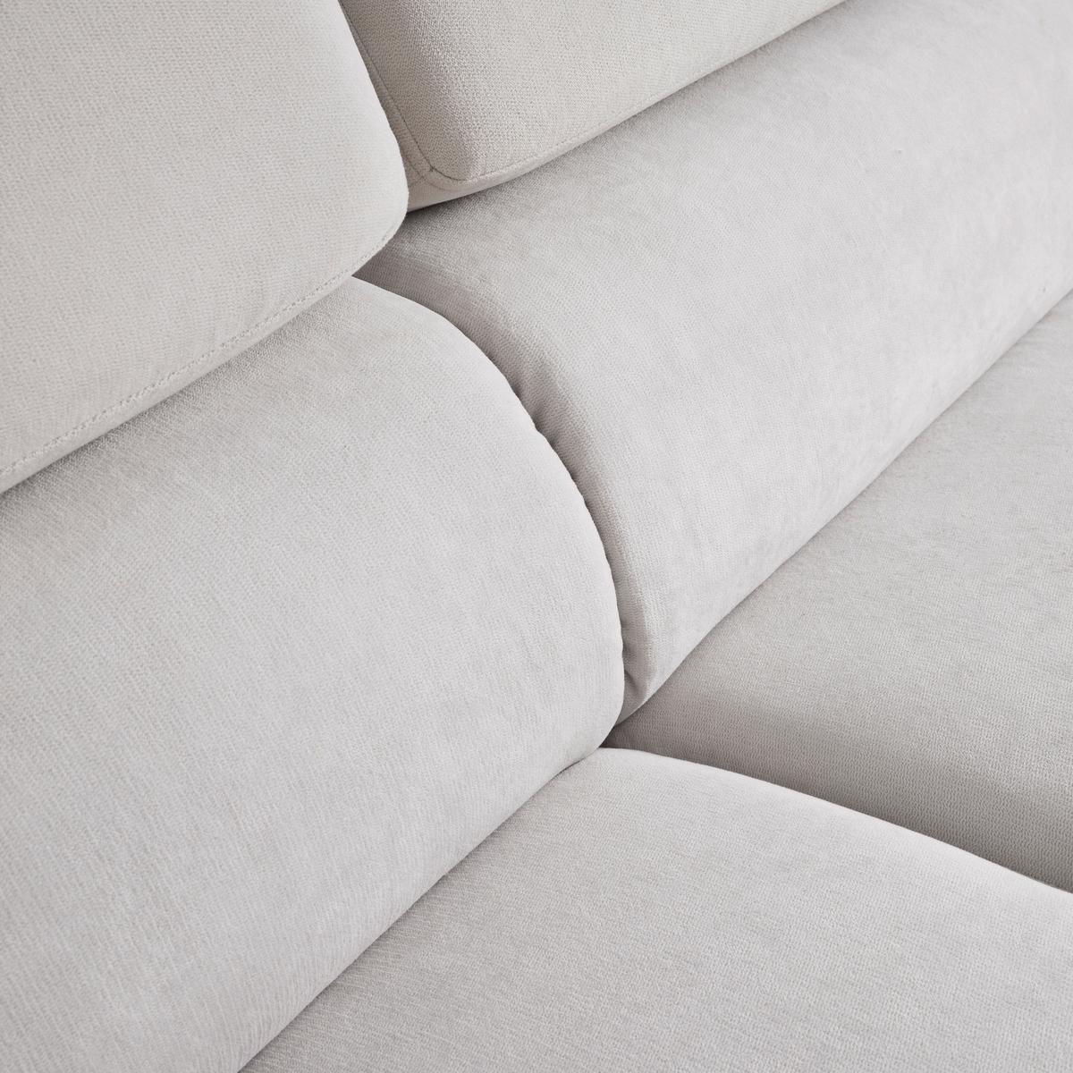 Rohová sedacia súprava FILOU, béžová - svetlosivá, Modern, drevo/textil (211/82/146cm) - Bessagi Home