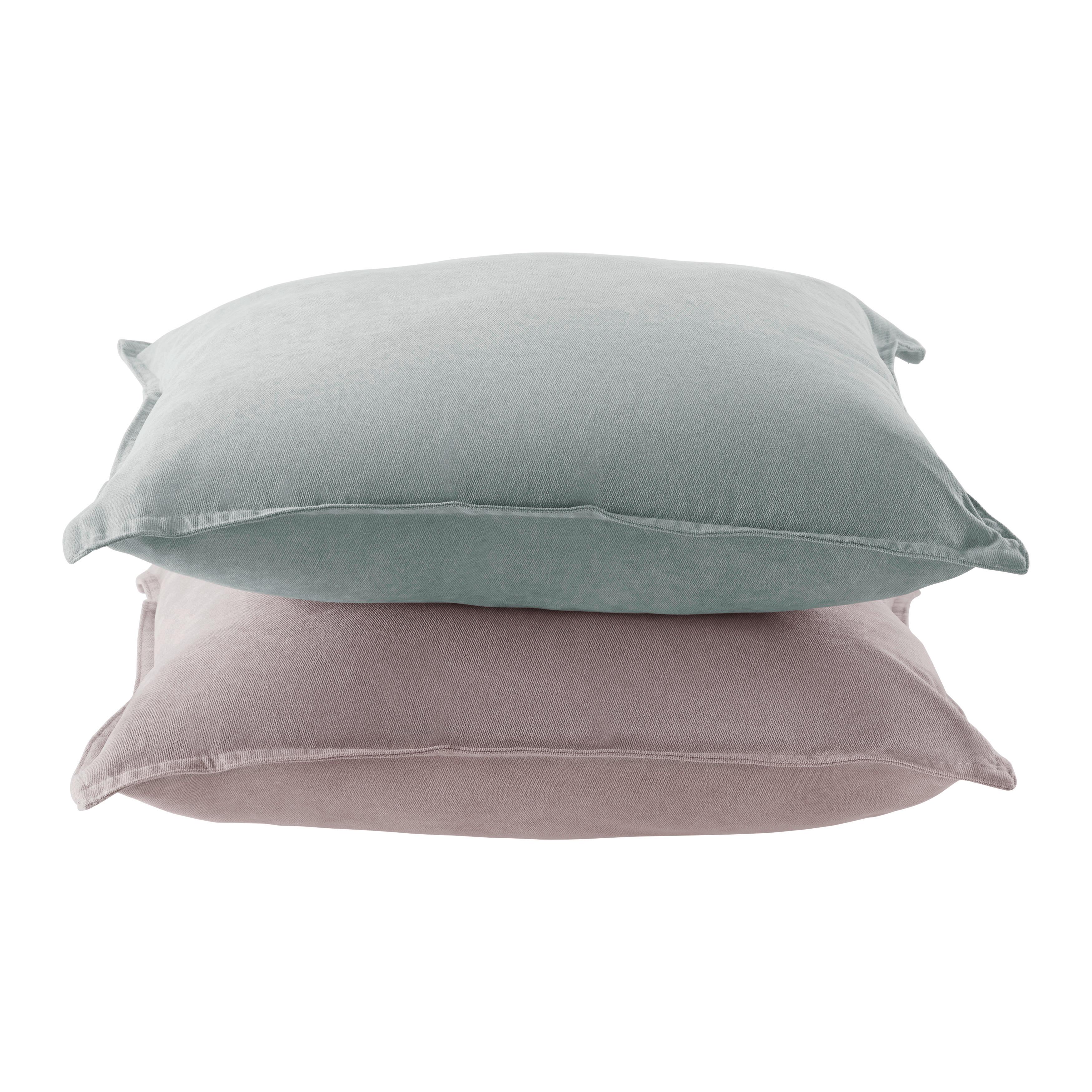 Dekoračný vankúš Nathi, 60/60cm, mauve - hnedofialová, Konventionell, textil (60/60cm) - Mömax
