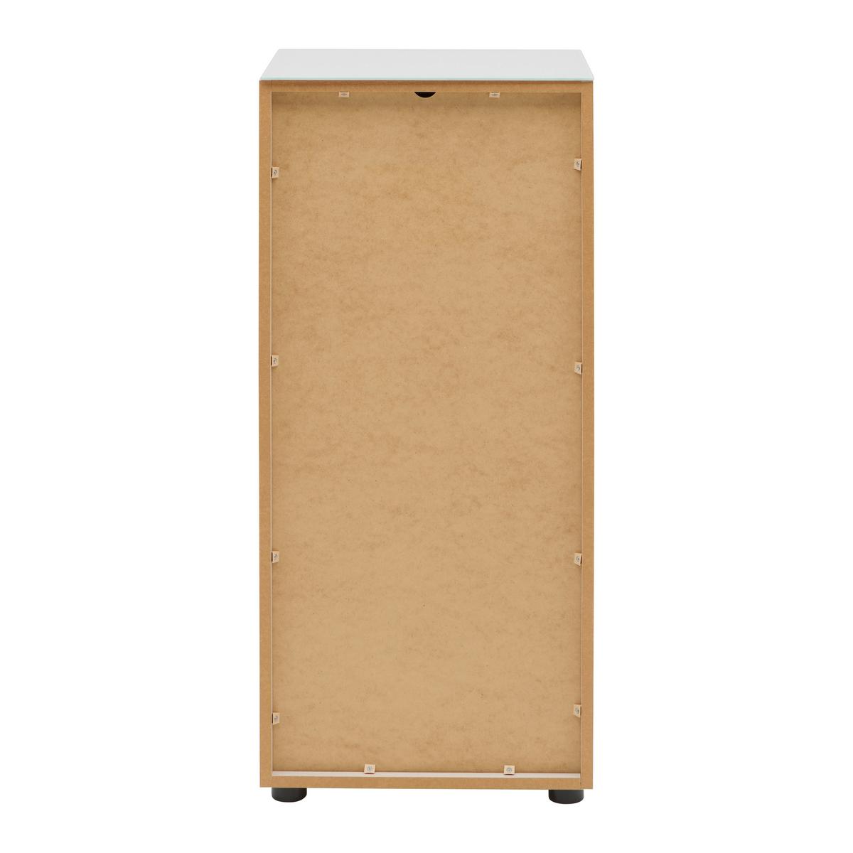 Komoda Siena š: 45 cm SIENA -EXKLUSIV- - čierna/kašmírová, Modern, kov/kompozitné drevo (45/99/40cm) - Mömax