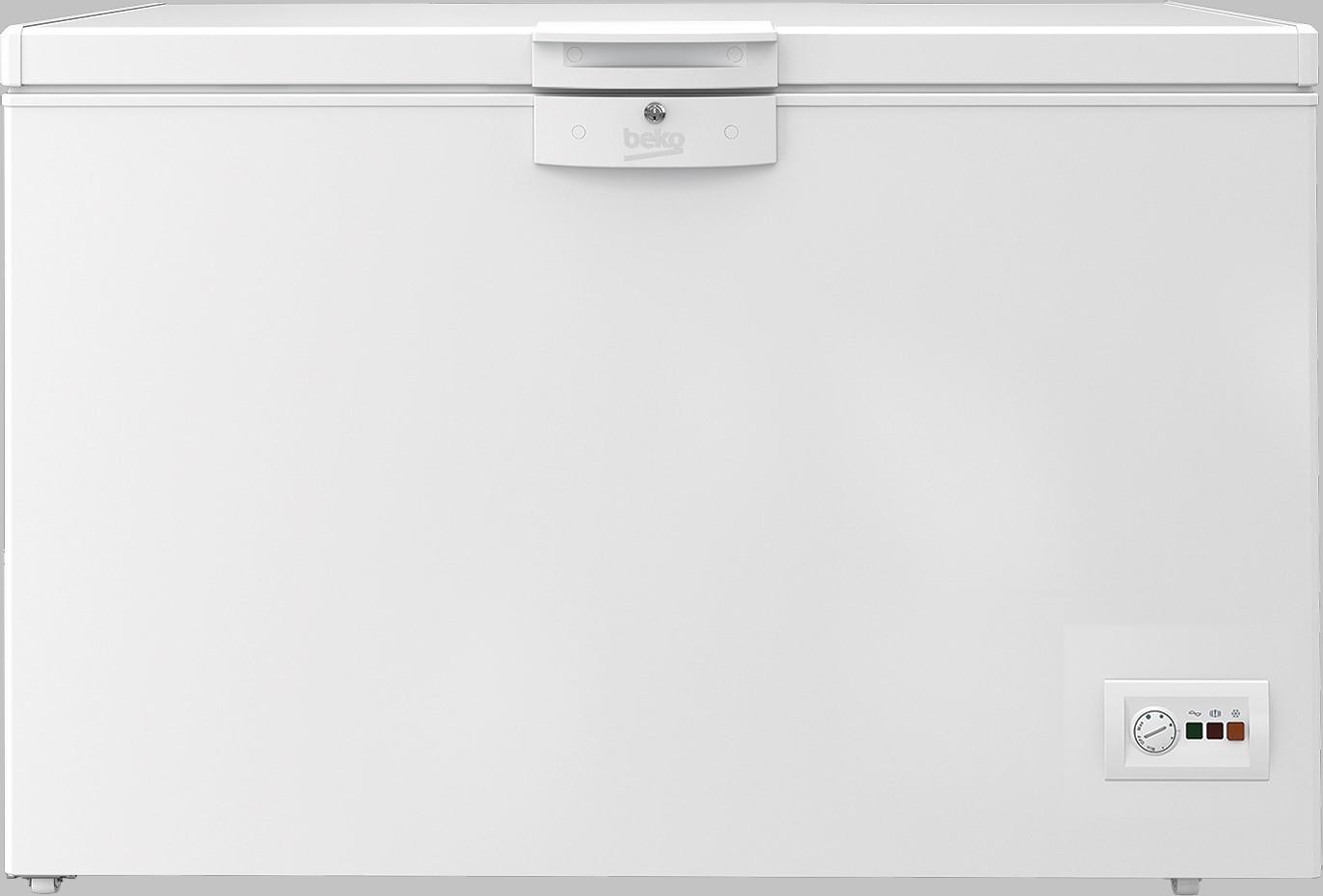 Gefriertruhe HSA 2954 0n Weiß BxH: 129x86 cm 284 L - Weiß, Basics (129/86/67,5cm) - Beko