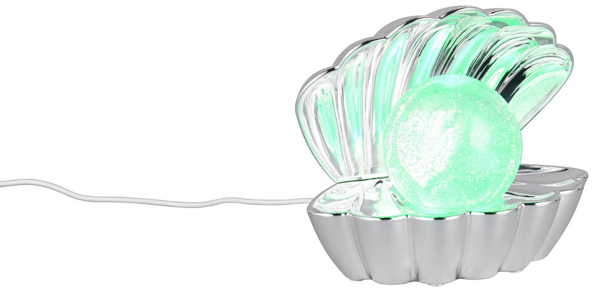 DEKORAČNÍ LED SVÍTIDLO ALFRED - barvy chromu, Moderní, plast (17,5/12,5/14,5cm) - Mömax