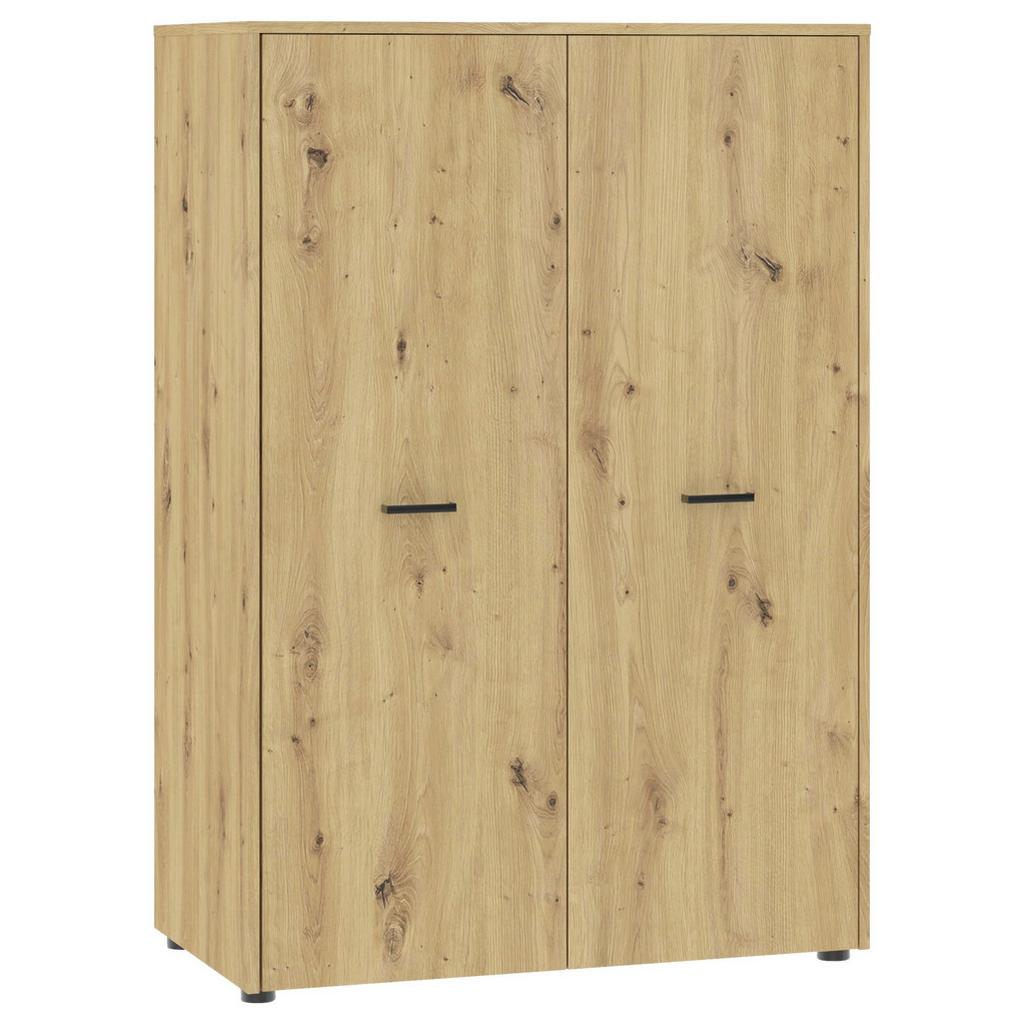 Drehtürschrank 90cm Kivo Eiche Artisan Dekor