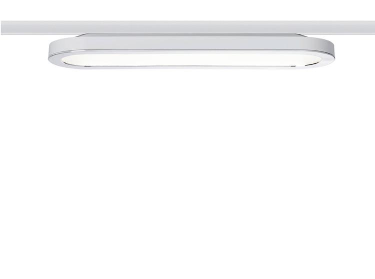 Schienensystem Urail Strahler 95320 LED-Spotkopf Schwenkbar - Chromfarben/Weiß, Design, Kunststoff/Metall (38/3,5/11cm) - Paulmann