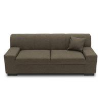 2-sitzer-sofa Norma Grau/braun - Wengefarben/Graubraun, Design, Textil (194/74/85cm) - MID.YOU