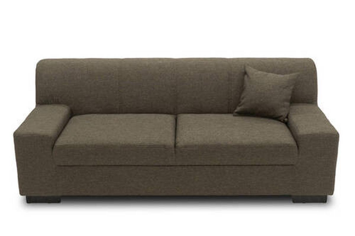 2-sitzer-sofa Norma Grau/braun - Wengefarben/Graubraun, Design, Textil (194/74/85cm) - MID.YOU