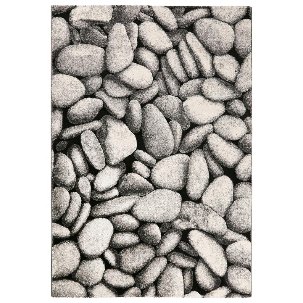 Webteppich Stony Island Grau 120x170 cm