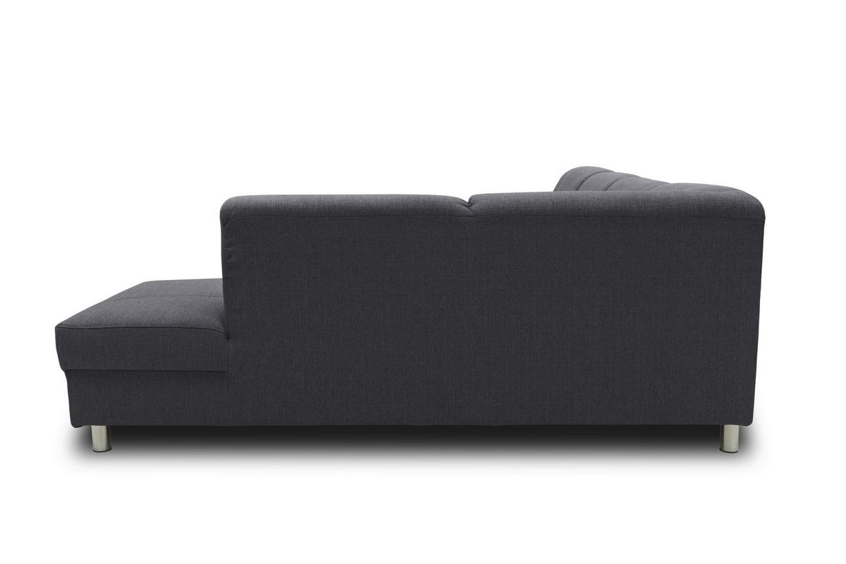 Wohnlandschaft Jamie Schlammfarben - Chromfarben/Schlammfarben, KONVENTIONELL, Textil (150/308/194cm) - MID.YOU