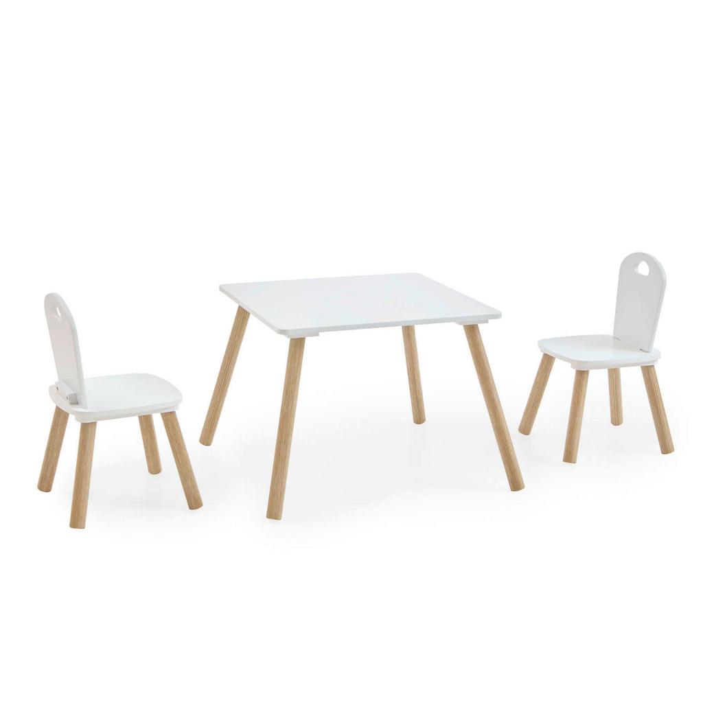 Kindersitzgruppe 3-Teilig Weiß B: 55 cm