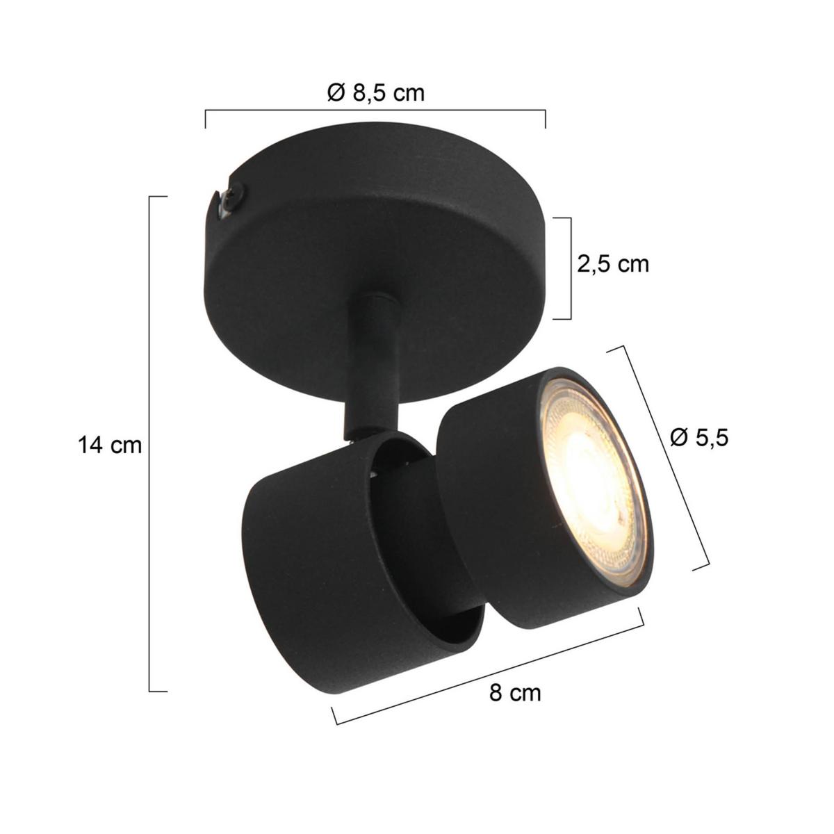 Deckenleuchte Natasja Led - Silberfarben, Trend, Metall (12/12/12cm)