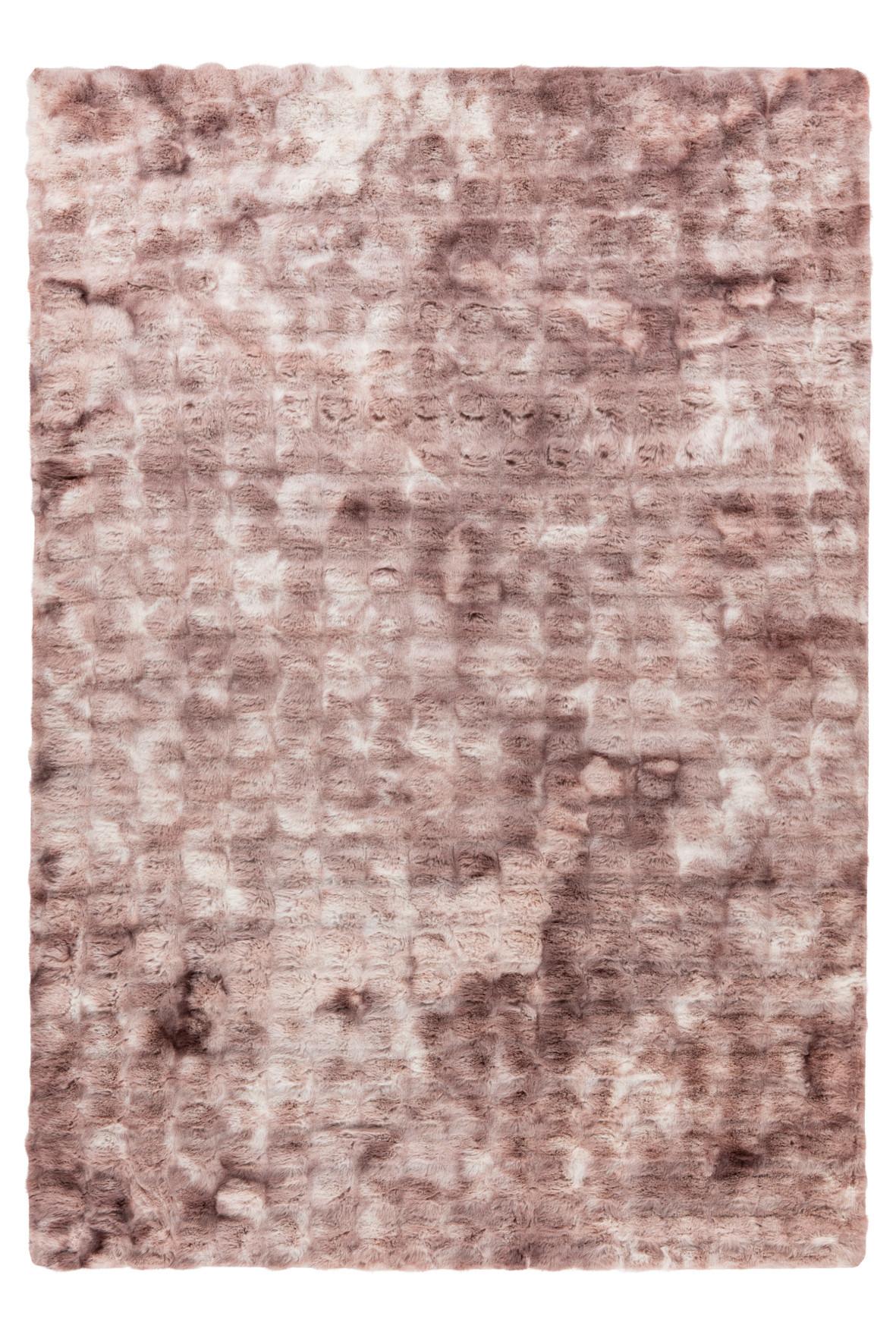 Fellteppich My Camouflage - Pink, KONVENTIONELL, Textil (120/170cm) - Obsession