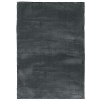 Koberec s vysokým vlasem Nemo 1, 60/110cm, antracitová - antracitová, Basics, textil (60/110cm) - Mömax