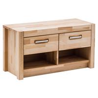 Garderobenbank Buchefarben, B: 100 cm - Buchefarben, KONVENTIONELL, Holz (100/43/40cm) - MID.YOU