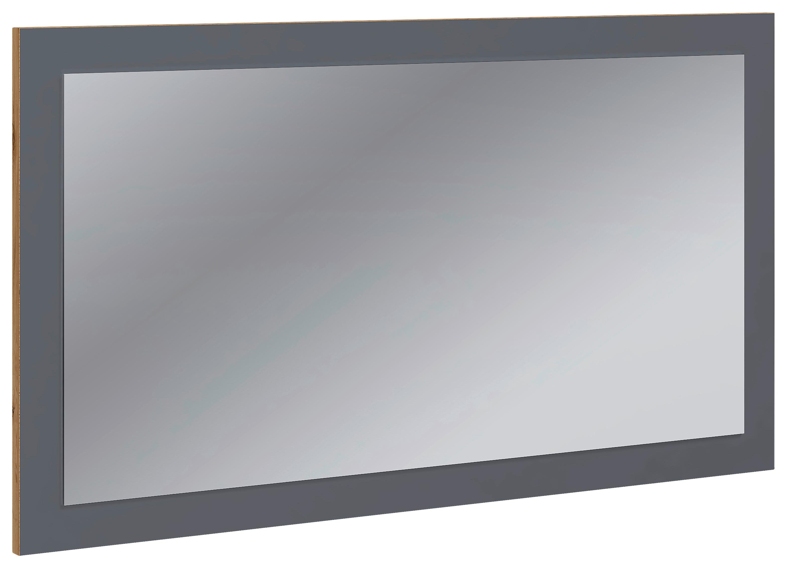 Speigel Salia Anthrazit/Eiche Dekor B: 80cm - Honigeiche/Anthrazit, Design, Glas/Holzwerkstoff (80/45/2cm) - MID.YOU