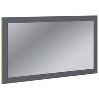 Speigel Salia Anthrazit/Eiche Dekor B: 80cm - Honigeiche/Anthrazit, Design, Glas/Holzwerkstoff (80/45/2cm) - MID.YOU