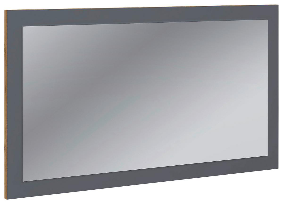 Speigel Salia Anthrazit/Eiche Dekor B: 80cm - Honigeiche/Anthrazit, Design, Glas/Holzwerkstoff (80/45/2cm) - MID.YOU