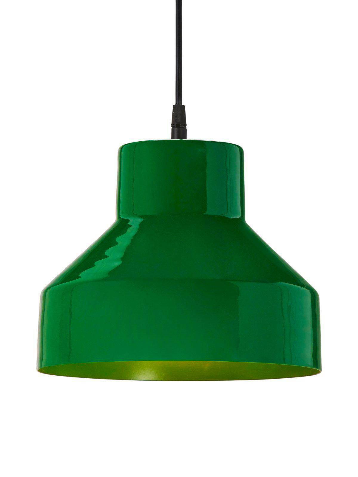 Hängeleuchte Solo Grün D: 26 cm - Grün, Trend, Metall (26cm)