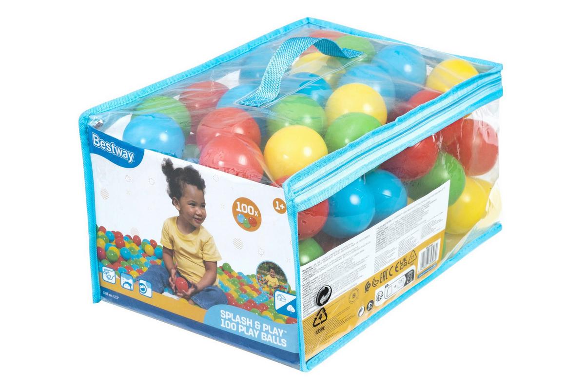 Spielball Lars - Multicolor, KONVENTIONELL, Kunststoff (35/25/19cm) - Bestway